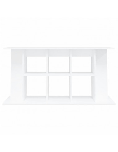 Supporto per Acquario 120x40x60 cm in Legno Multistrato Bianco
