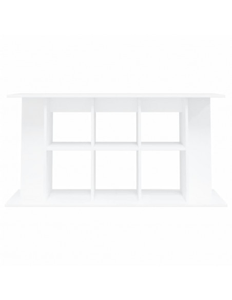 Supporto per Acquario 120x40x60 cm in Legno Multistrato Bianco