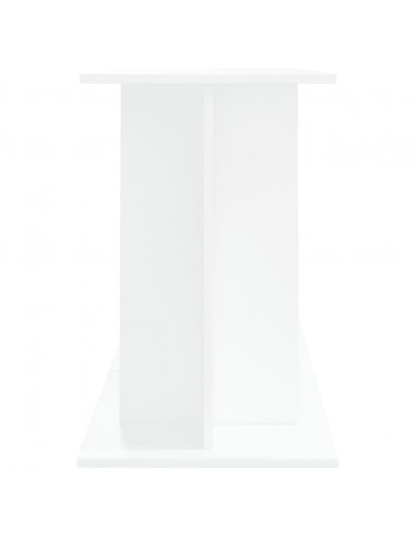 Supporto per Acquario 120x40x60 cm in Legno Multistrato Bianco