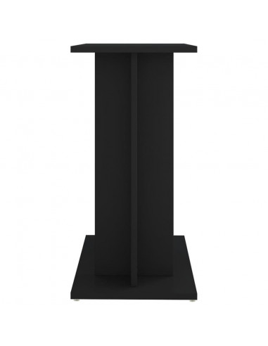 Supporto per Acquario 60x30x60 cm in Legno Multistrato Nero