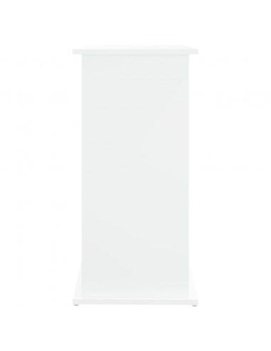 Supporto per Acquario Bianco 81x36x73 cm in Legno Multistrato