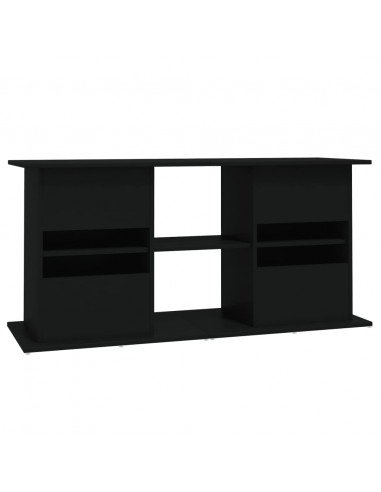 Supporto per Acquario 121x41x58 cm in Legno Multistrato Nero