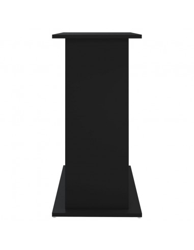 Supporto per Acquario 81x36x73 cm in Legno Multistrato Nero