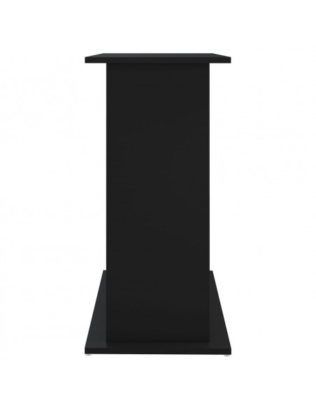Supporto per Acquario 81x36x73 cm in Legno Multistrato Nero