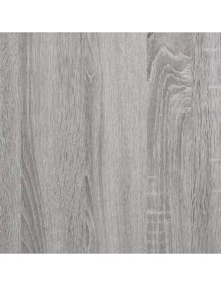 Supporto Acquario 81x36x73cm in Legno Multistrato Grigio Sonoma