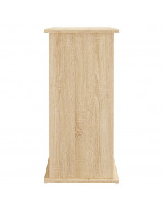 Supporto Acquario 81x36x73cm in Legno Multistrato Rovere Sonoma 2