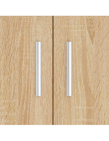 Supporto Acquario 81x36x73cm in Legno Multistrato Rovere Sonoma