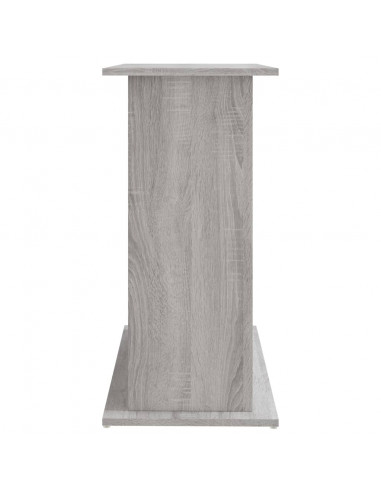 Supporto Acquario 81x36x73cm in Legno Multistrato Grigio Sonoma