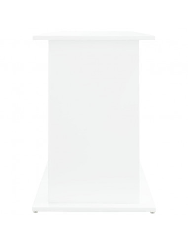 Supporto per Acquario 121x41x58 cm in Legno Multistrato Bianco