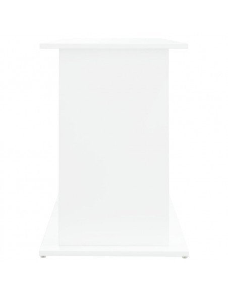 Supporto per Acquario 121x41x58 cm in Legno Multistrato Bianco