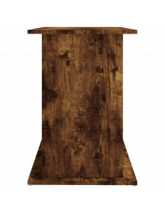 Supporto Acquario 101x41x58 cm in Legno Multistrato Rovere Fumo 2