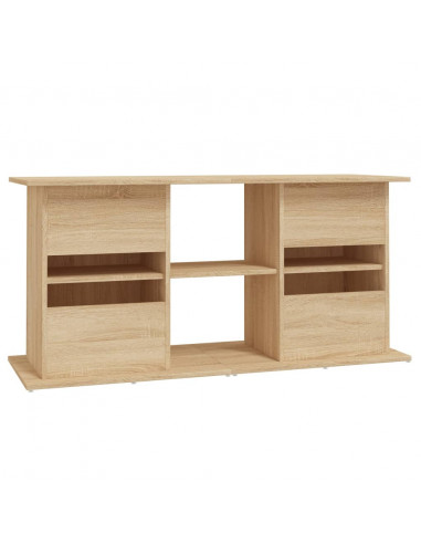 Supporto Acquario 121x41x58 cm Legno Multistrato Rovere Sonoma