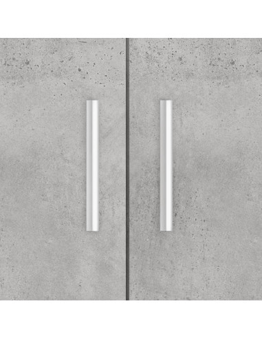 Supporto Acquario 81x36x73 cm Legno Multistrato Grigio Cemento