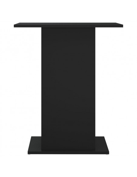 Supporto per Acquario Nero 60,5x36x72,5 cm in Legno Multistrato