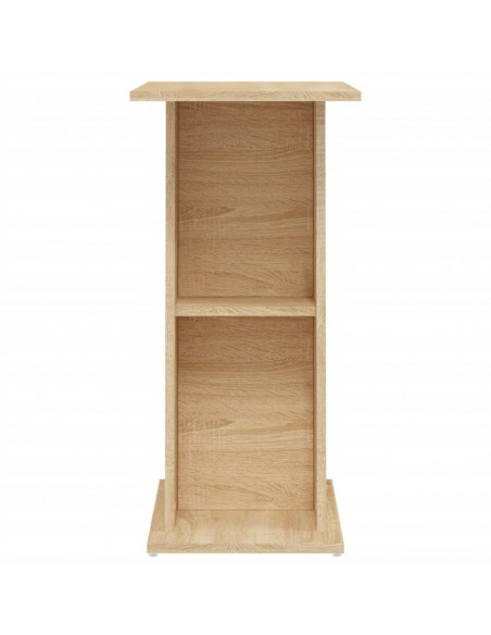 Supporto per Acquario 60,5x36x72,5 cm Multistrato Rovere Sonoma