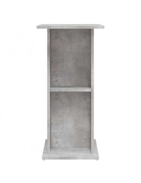 Supporto per Acquario 60,5x36x72,5cm Multistrato Grigio Cemento