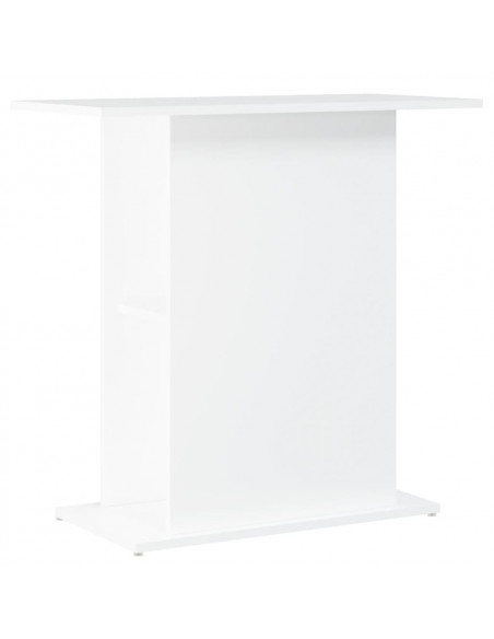 Supporto per Acquario Bianco 75x36x72,5 cm Legno Multistrato