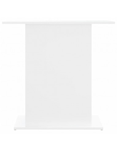 Supporto per Acquario Bianco 75x36x72,5 cm Legno Multistrato