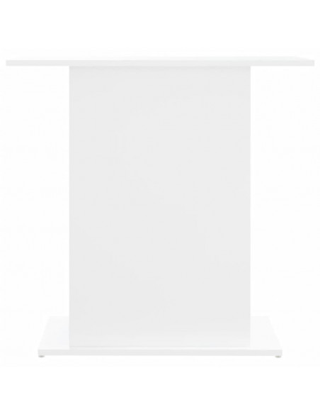 Supporto per Acquario Bianco 75x36x72,5 cm Legno Multistrato