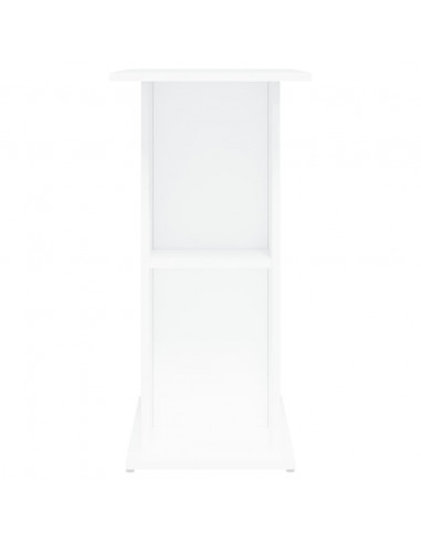 Supporto per Acquario Bianco 75x36x72,5 cm Legno Multistrato