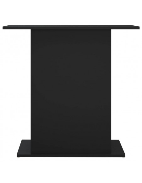 Supporto per Acquario Nero 75x36x72,5 cm in Legno Multistrato