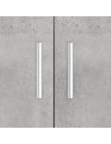 Supporto Acquario 101x41x58 cm Legno Multistrato Grigio Cemento