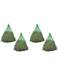 Reti per Fieno 4 pz Rotonde 1x1 m in PP 2
