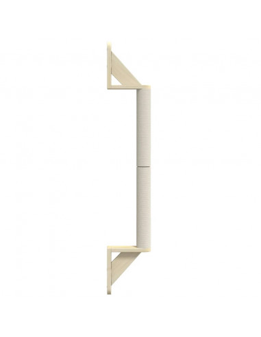 Tiragraffi a Parete 109 cm in Sisal