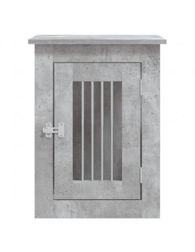 Gabbia Cani Arredamento Grigio Cemento 45x62x59cm Multistrato