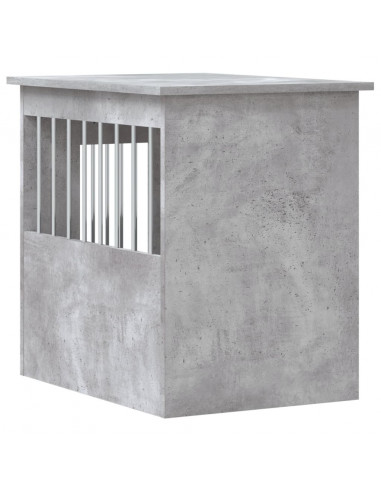 Gabbia Cani Arredamento Grigio Cemento 45x62x59cm Multistrato