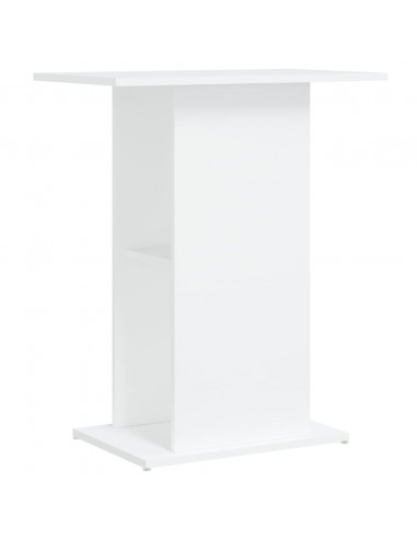 Supporto per Acquario Bianco 60,5x36x72,5 cm Legno Multistrato