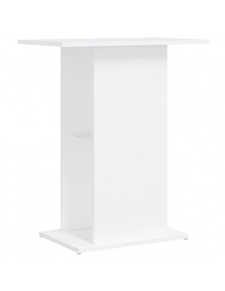 Supporto per Acquario Bianco 60,5x36x72,5 cm Legno Multistrato