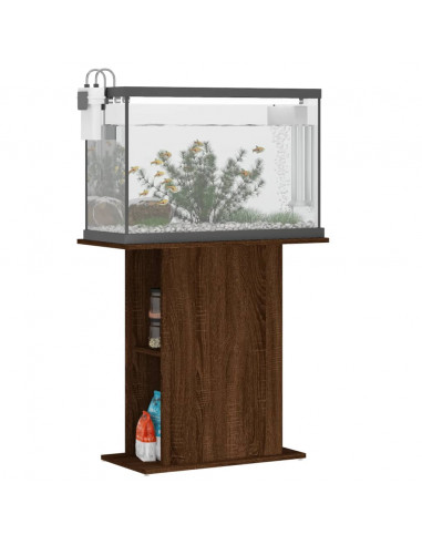 Supporto per Acquario 75x36x72,5 cm Multistrato Rovere Marrone