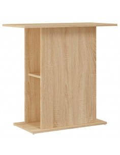Supporto per Acquario 75x36x72,5 cm Multistrato Rovere Sonoma 2