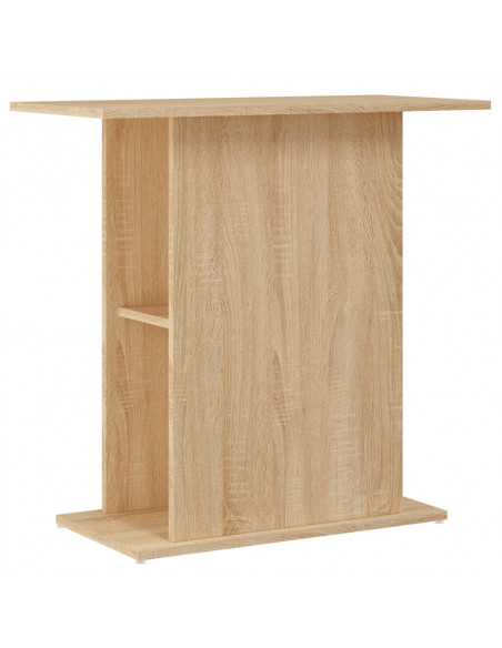 Supporto per Acquario 75x36x72,5 cm Multistrato Rovere Sonoma