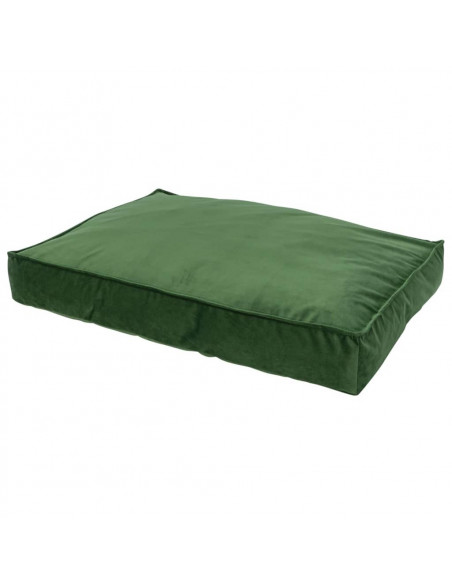 Madison Cuscino per Cani Velvet 80x55x15 cm Verde