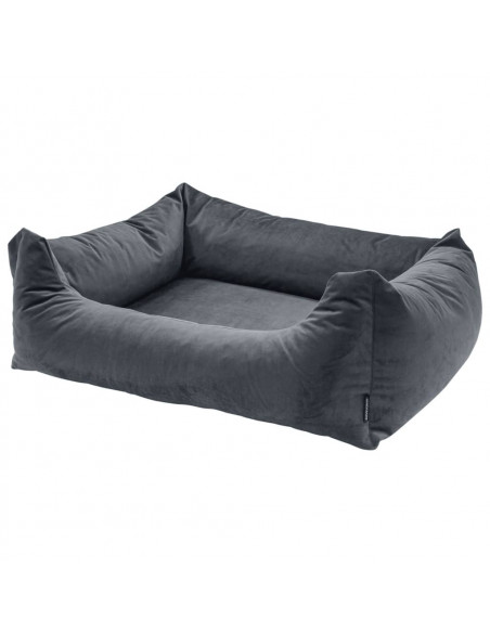 Madison Letto per Cani Velvet 80x67x22 cm Grigio