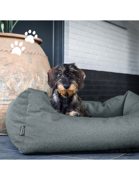 Madison Letto per Cani da Esterno Manchester 80x67x22 cm Grigio