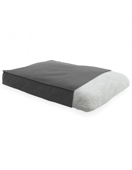 Madison Cuscino per Cani da Esterno Manchester 120x90x15 cm Grigio