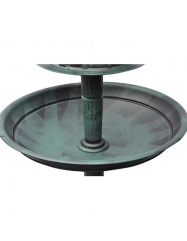 Vaschetta/Mangiatoia per Uccelli con Luce Solare