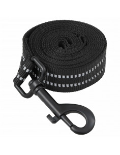 Pettorina per Cani con Guinzaglio e Collare Regolabile Nero M 2