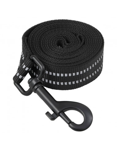 Pettorina per Cani con Guinzaglio e Collare Regolabile Nero S