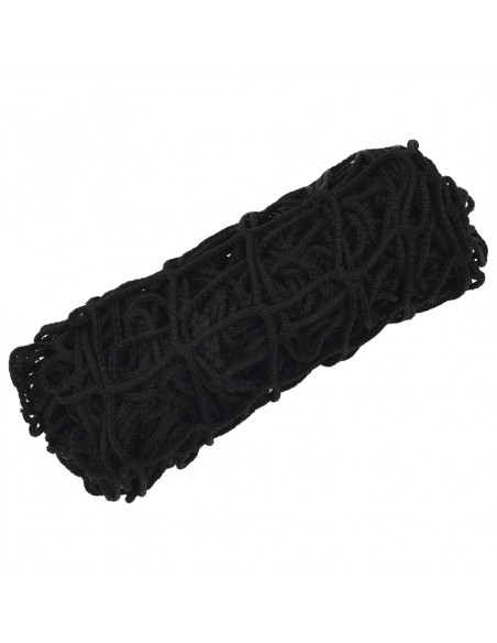 Reti da Fieno 2pz Rettangolari Neri 150x90 cm in PP