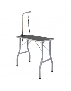 Tavolo Toelettatura Cani Gatti Animali Regolabile 1 Guinzaglio 2