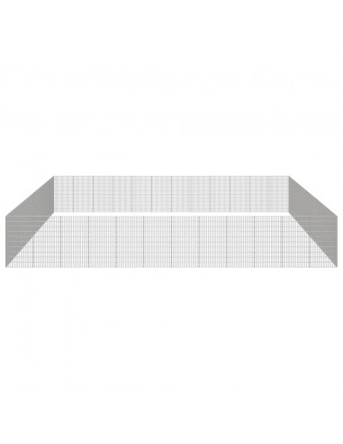 Recinto per Animali Ruspante 48 Pannelli 54x100cm Ferro Zincato