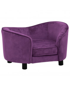 Divano per Cani Borgogna 69x49x40 cm in Peluche 2