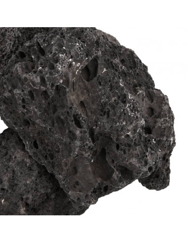 Rocce Vulcaniche 10 kg Nere 10-30 cm
