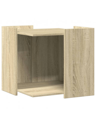 Recinto Lettiera Gatti Rovere Sonoma 53x53x51 cm in Truciolato