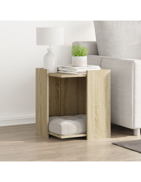 Recinto Lettiera Gatti Rovere Sonoma 60x40x40 cm in Truciolato