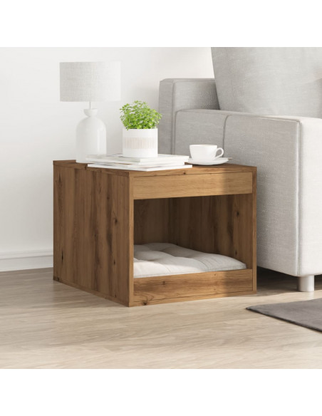 Recinto Lettiera Rovere Artigianale 47x59x42 cm in Truciolato